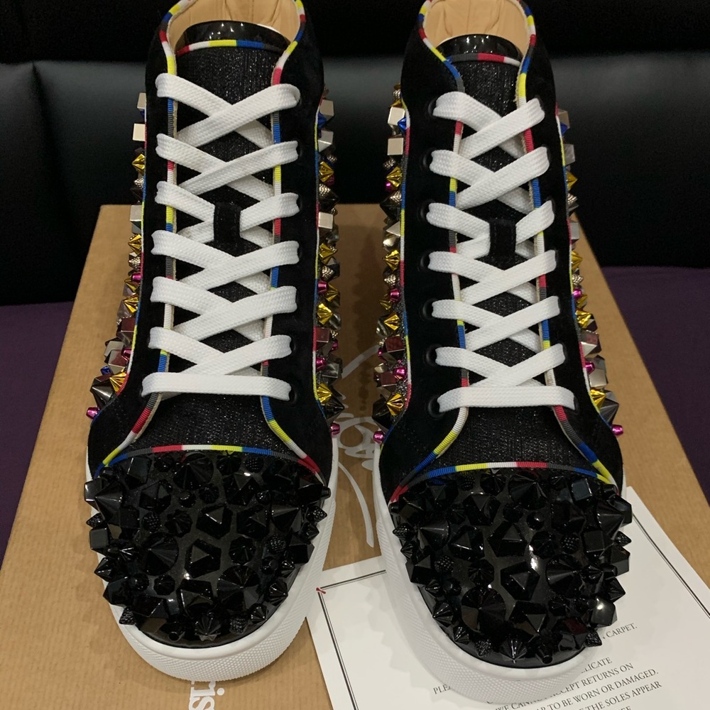 Christian louboutin spikes remix